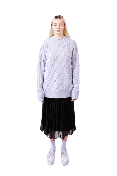 Cable Knit Jumper Glycine