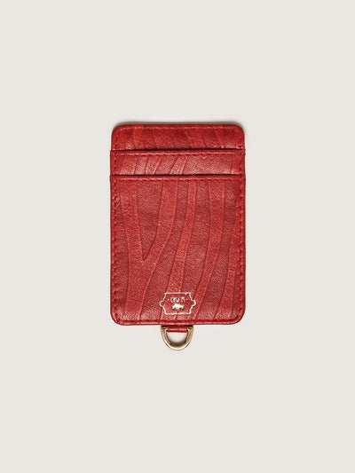 Okapi Phone Wallet - Flame Red Blesbok