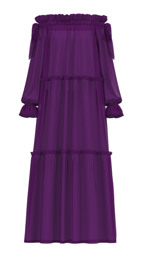 Torlowei Adaeze Dress - Purple