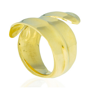 Adele Dejak Fynn Handmade Brass Ring