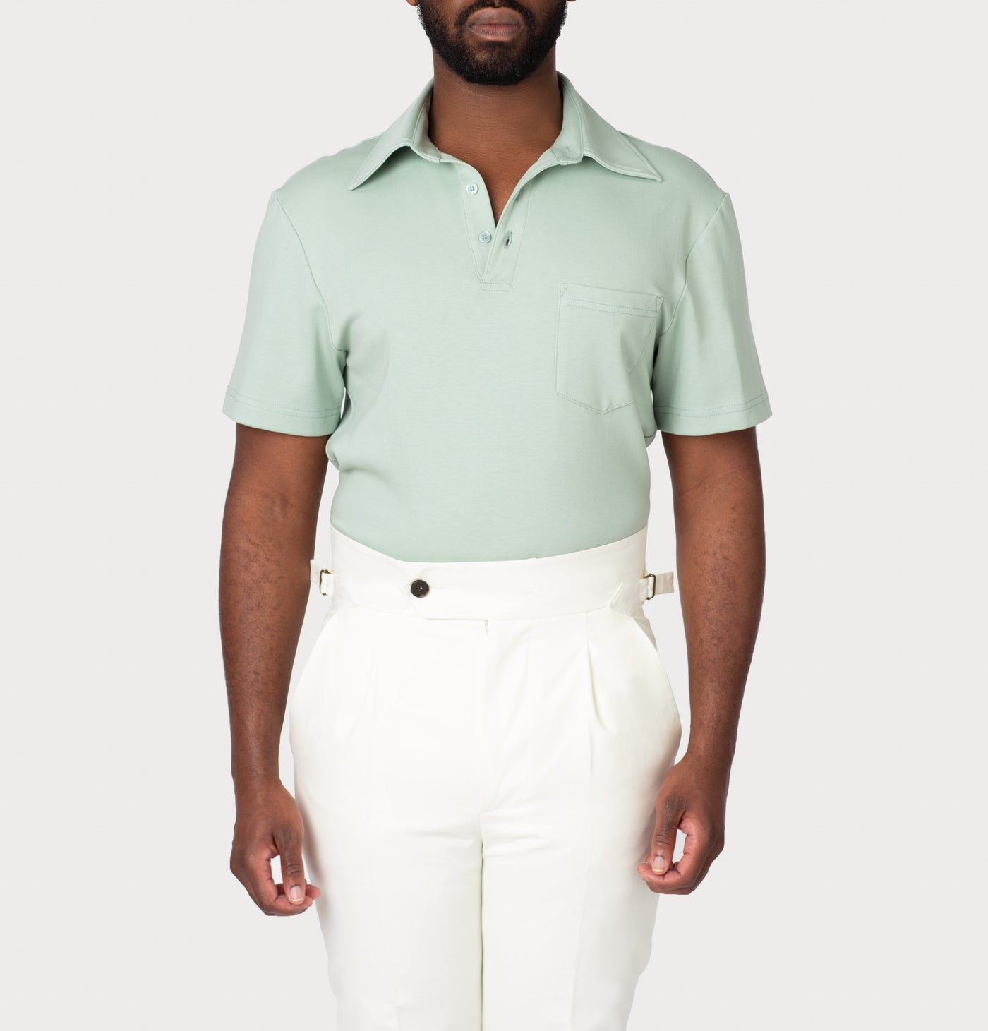 Velviere Polo T-Shirt: Green