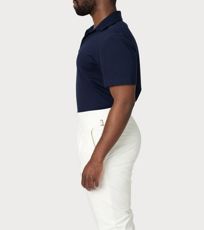Velviere Polo T-Shirt: Navy